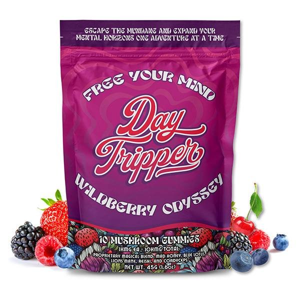 snozzberry mushroom gummies | 3ct day tripper chocolate snozzberry mushroom gummies | 3ct day tripper chocolate